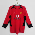 02/04 Manchester United Home Long Sleeve Jersey