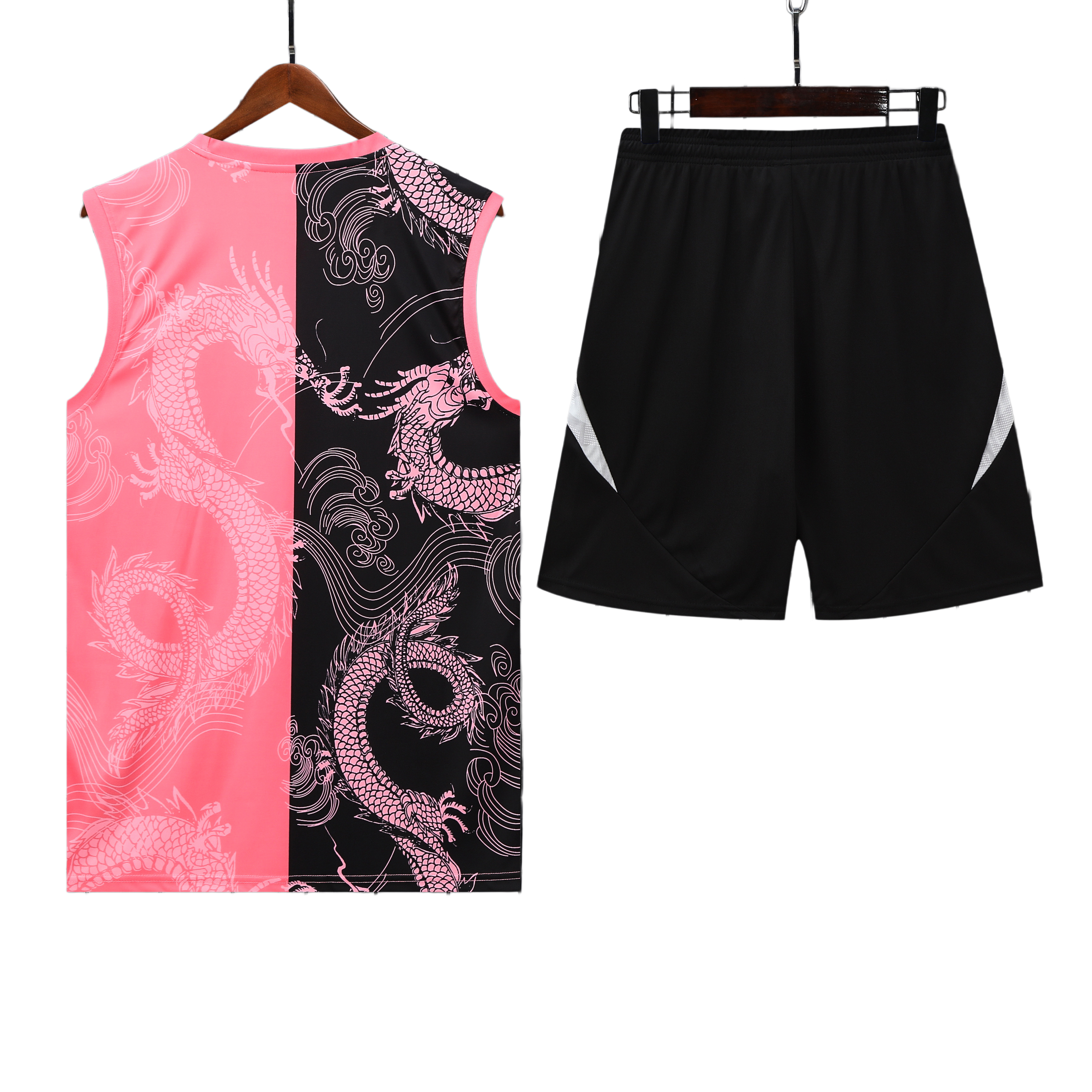 25/26 Real Madrid Black & Pink Vest Kit
