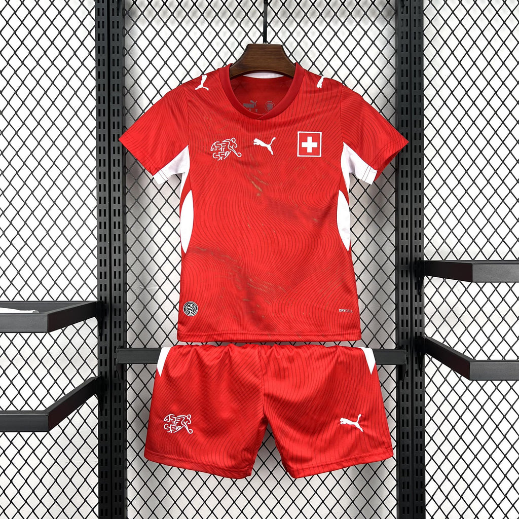 2026 World Cup Switzerland Home Kids Kit