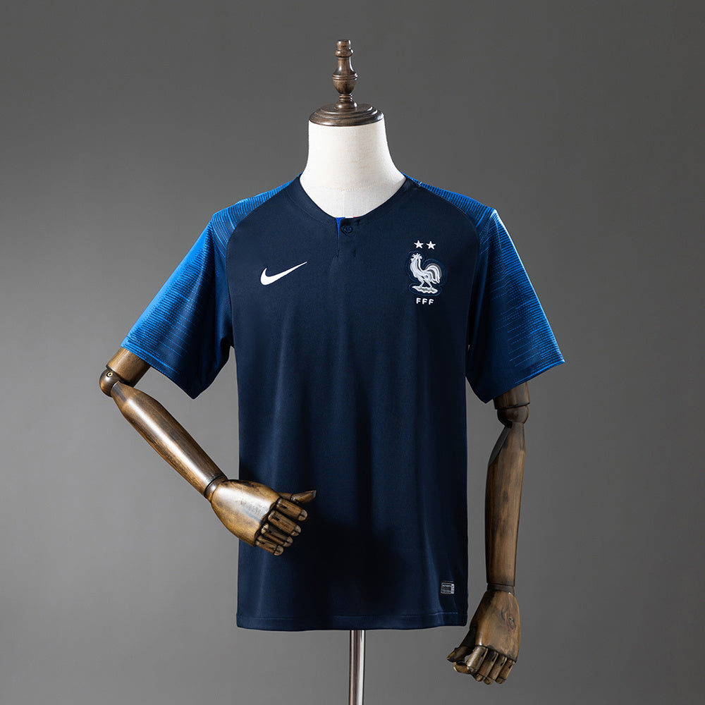 2018 France Home Retro Jersey