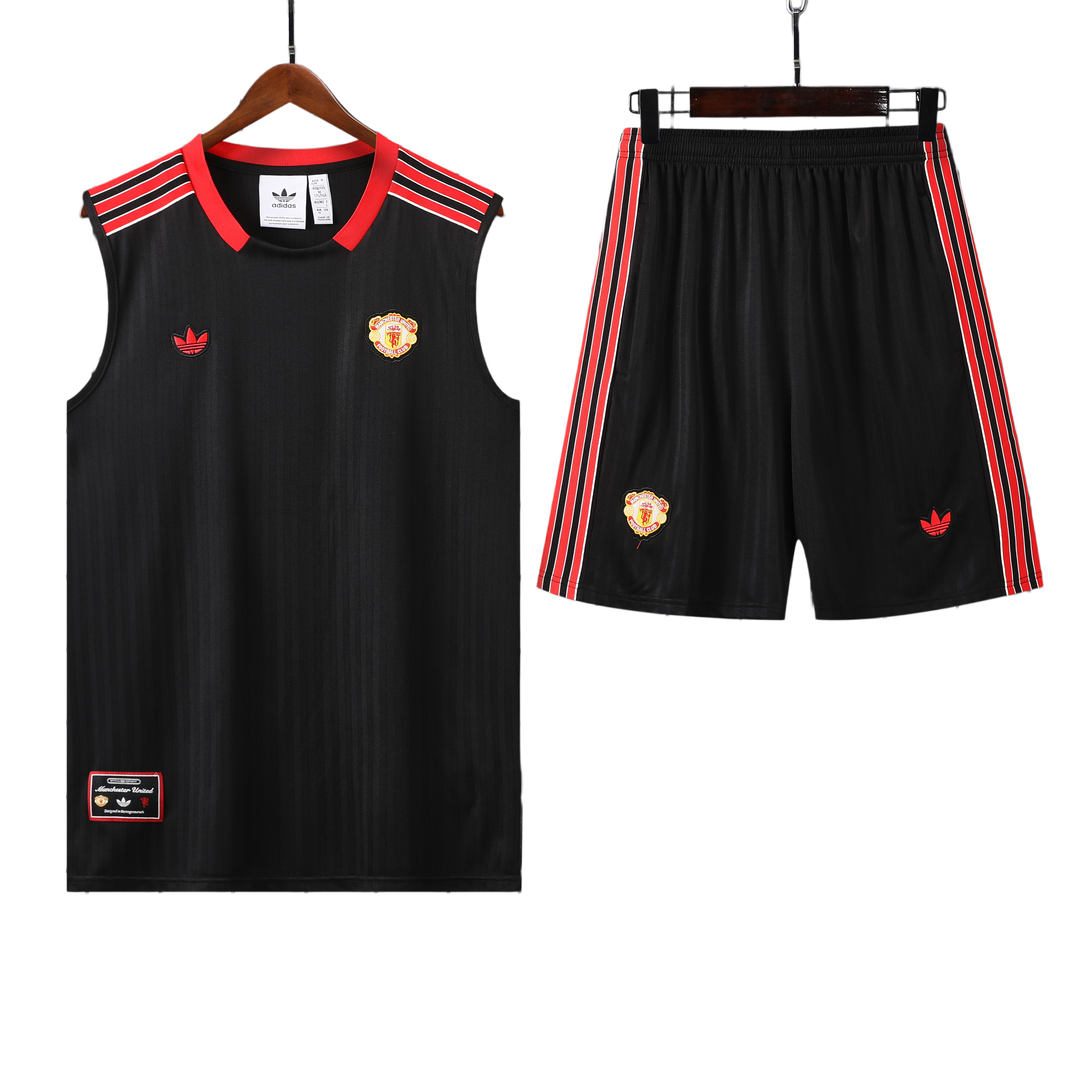 25/26 Manchester United Black Vest Kit