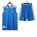 25/26 Real Madrid Blue Striped Vest Kit