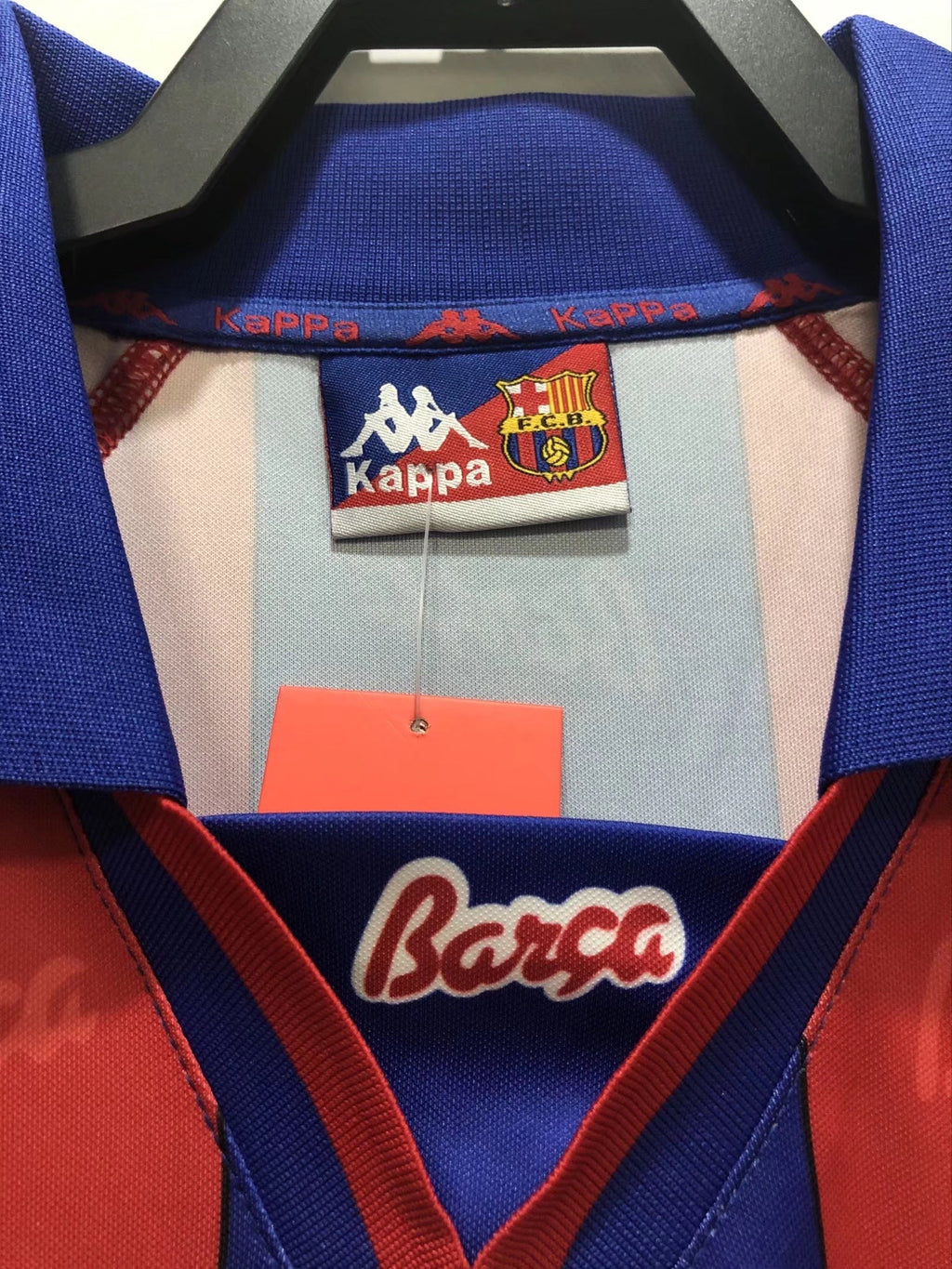 96/97 Barcelona Home Long Sleeve Retro Jersey