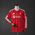26/27 Liverpool Home Long Sleeve Jersey
