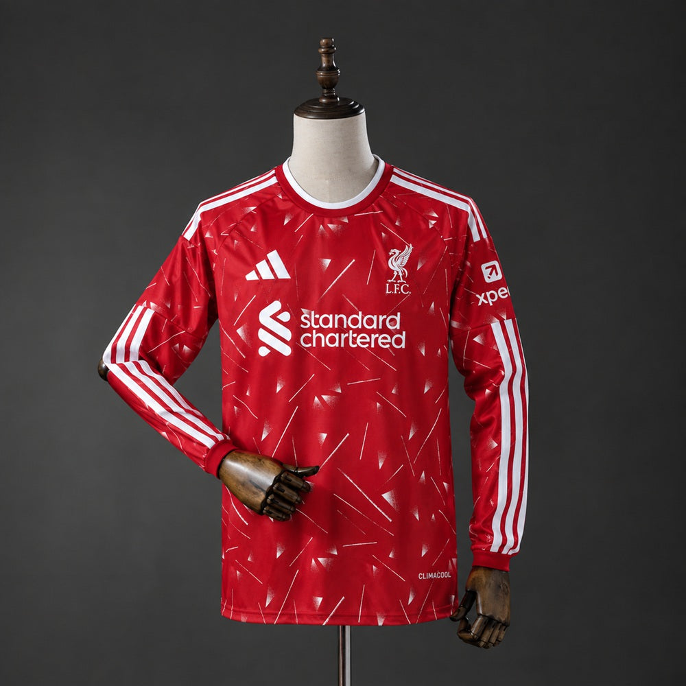 26/27 Liverpool Home Long Sleeve Jersey