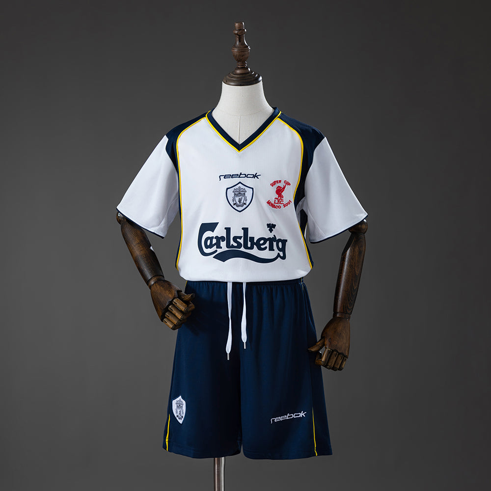 01/02 Liverpool Away Retro Kids Kit