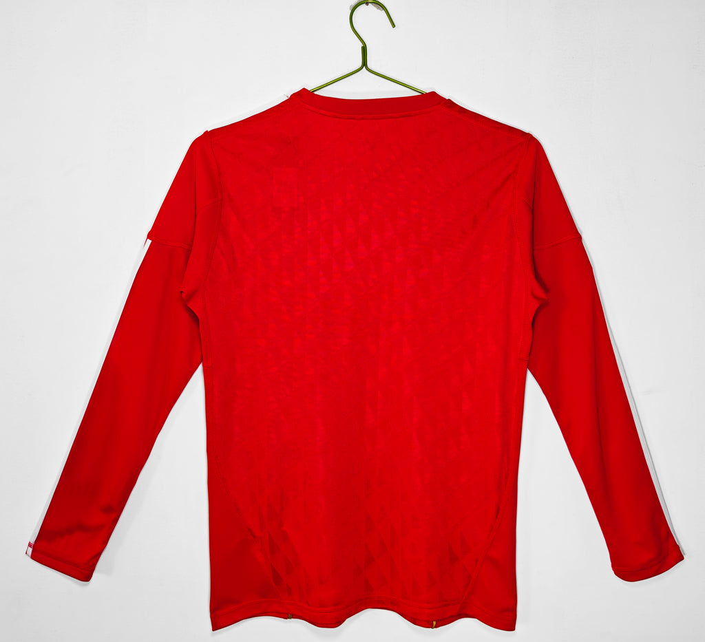 10/11 Liverpool Home Long Sleeve Jersey