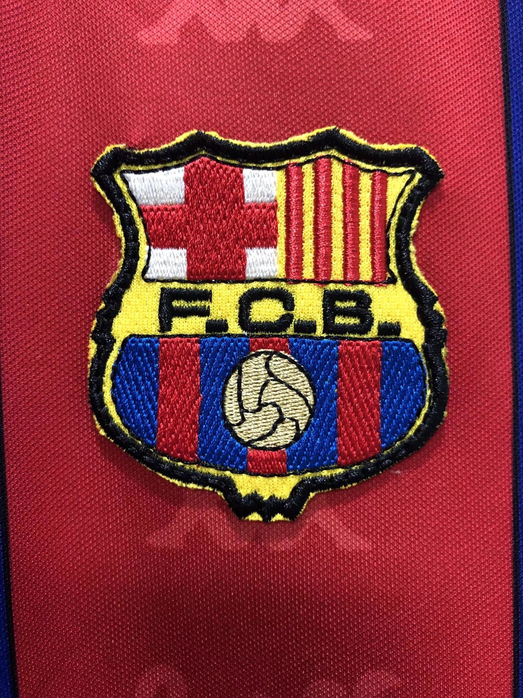 96/97 Barcelona Home Long Sleeve Retro Jersey