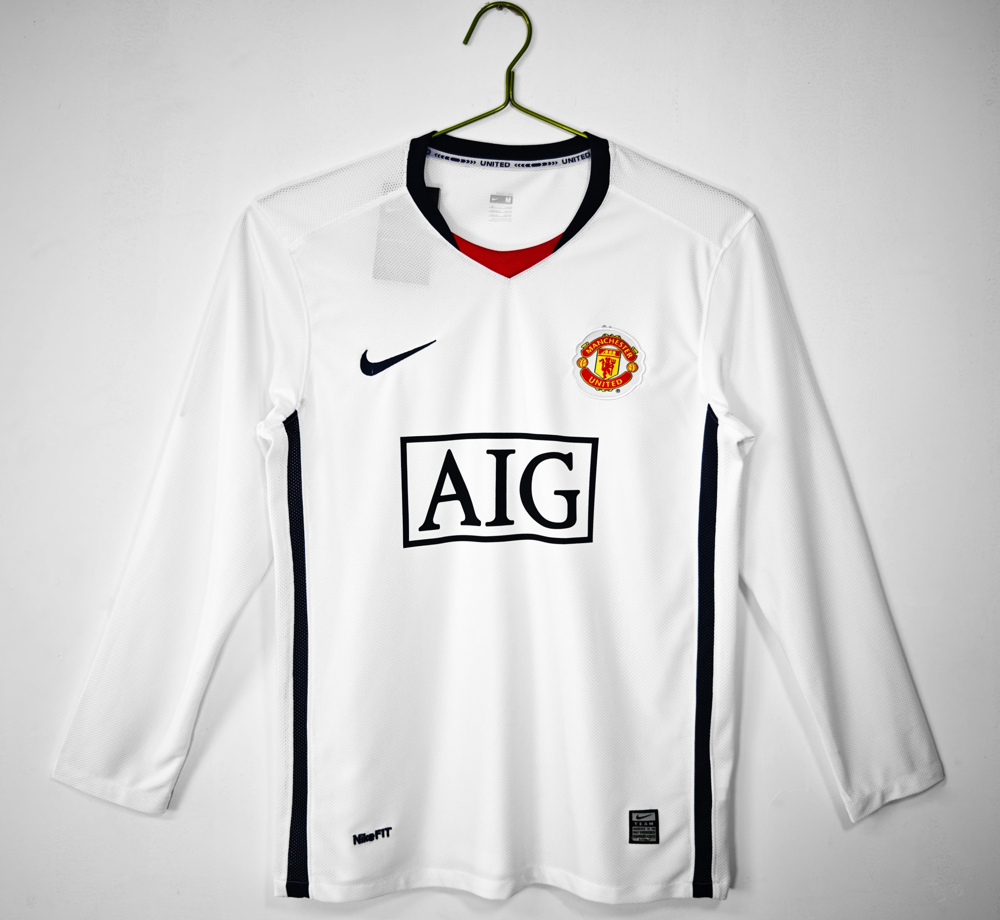 08/09 Manchester United Away Long sleeve Jersey