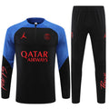 Jordan Paris Black With Colorful Orchid Tracksuit