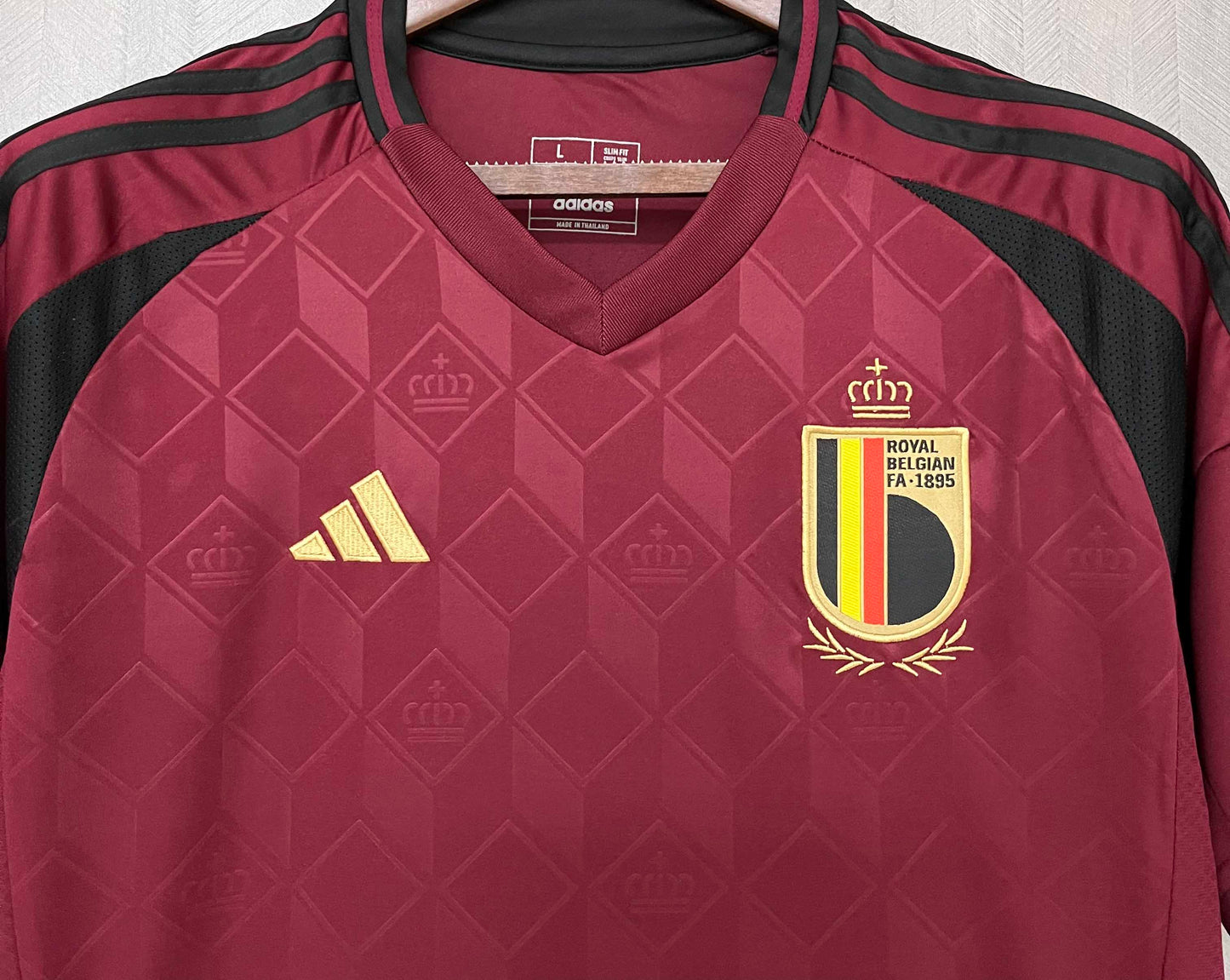 24-25 Belgium Home Jersey