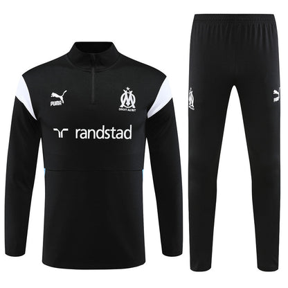 Marseille Black Color Version Tracksuit