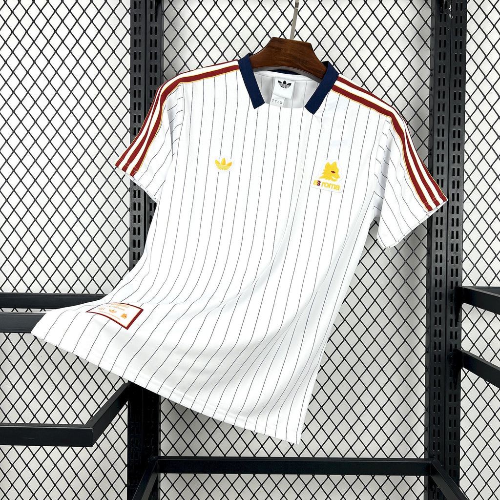 25/26 Roma Icons White Jersey
