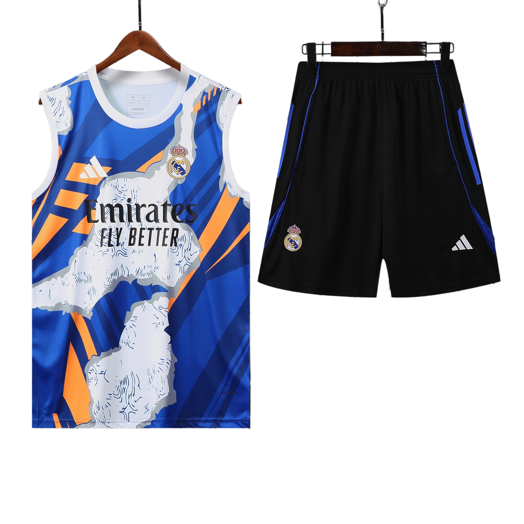 25/26 Real Madrid Mixed Color Vest Kit