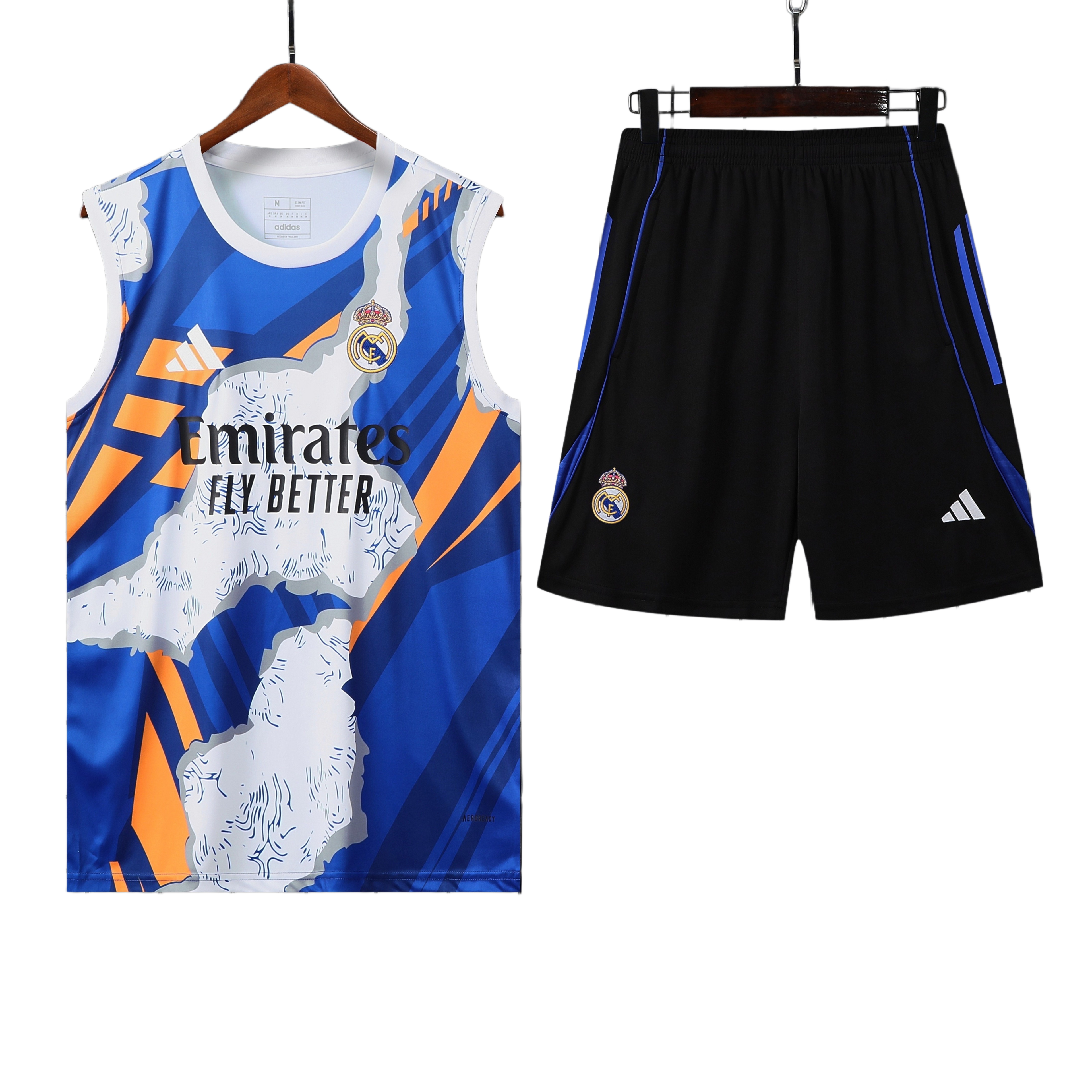 25/26 Real Madrid Mixed Color Vest Kit