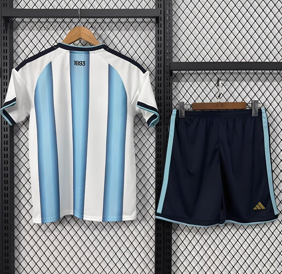 2026 World Cup Argentina Home Kids Kit