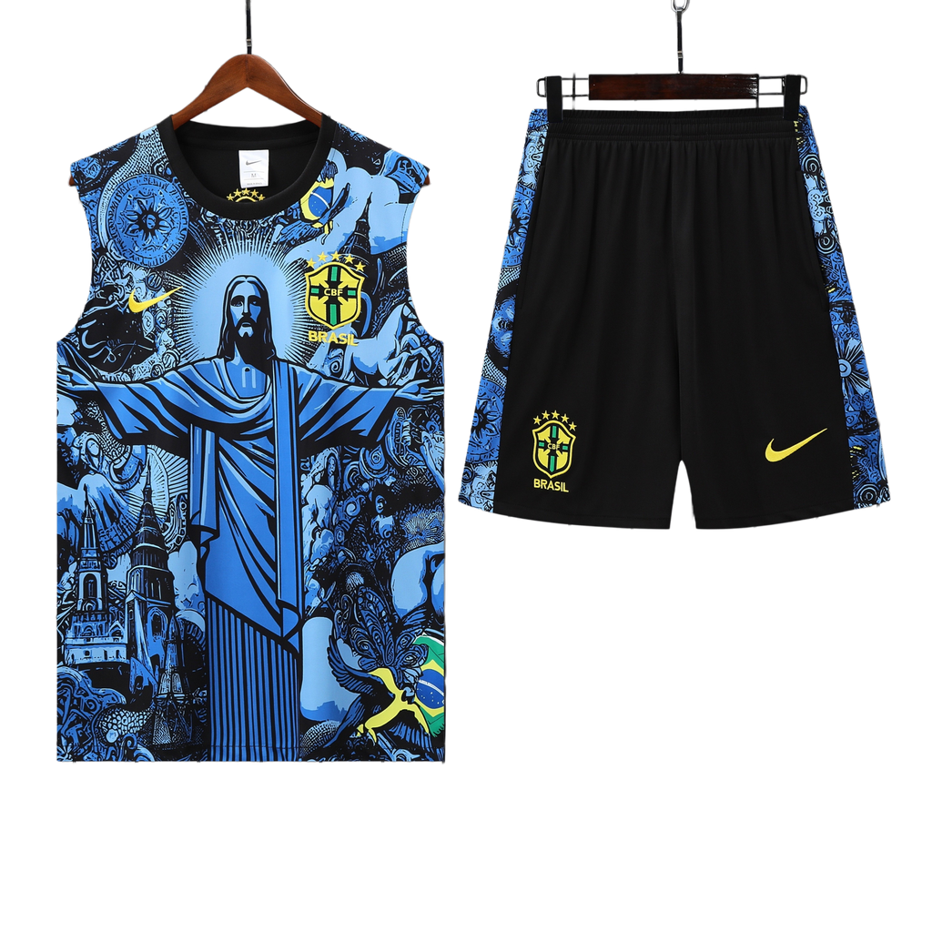 25/26 Brazil Blue Vest Kit