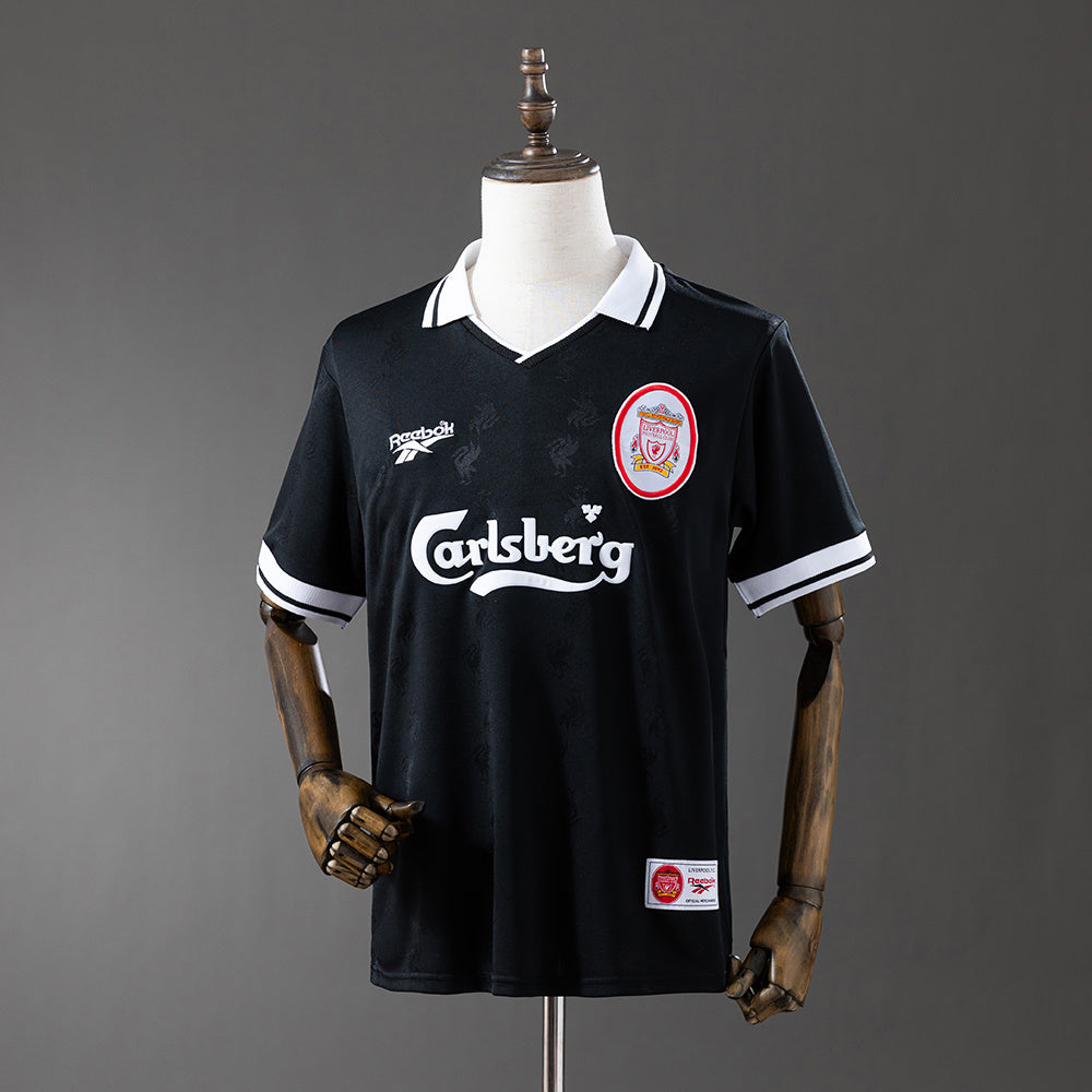 96/97 Liverpool Black Retro Jersey