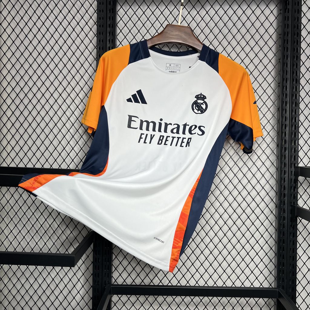 24-25 Real Madrid Pre-match Training Jersey