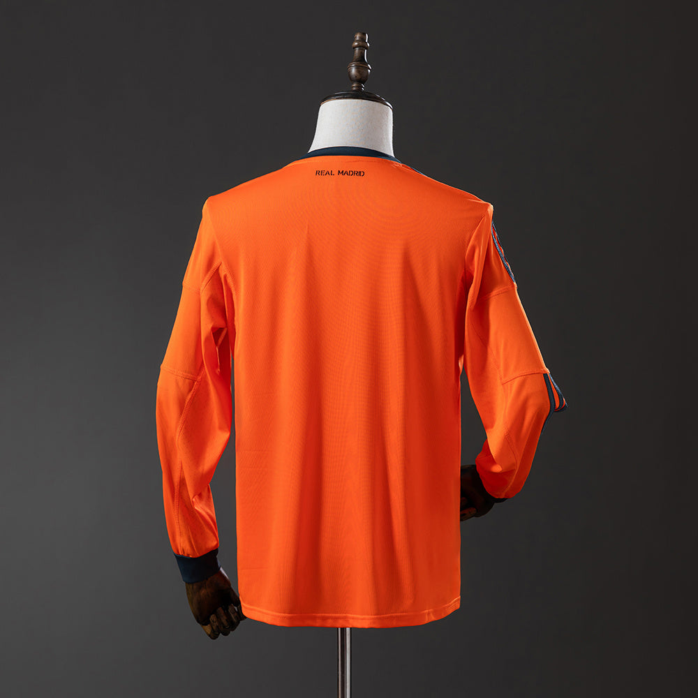 13/14 Real Madrid Second Away Long Sleeve Retro Jersey