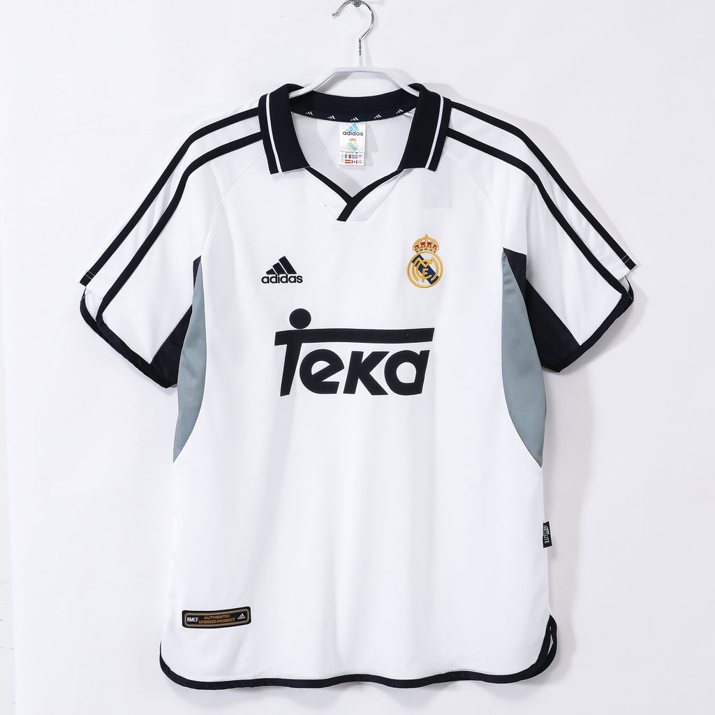 00/01 Real Madrid Home Jersey