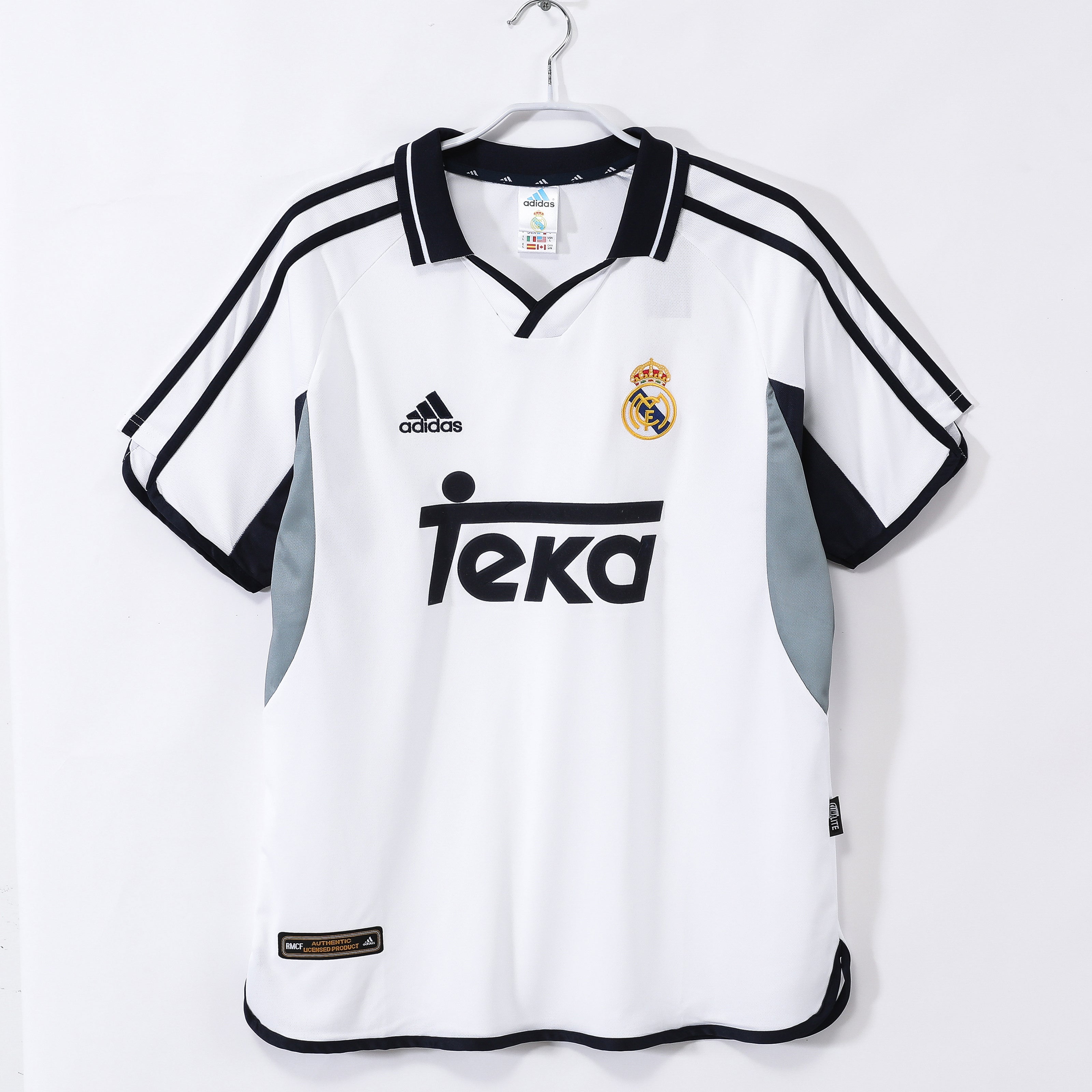 00/01 Real Madrid Home Jersey