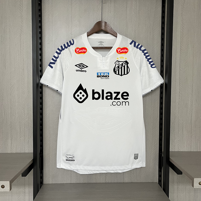 24/25 Santos All Sponsors Home Jersey