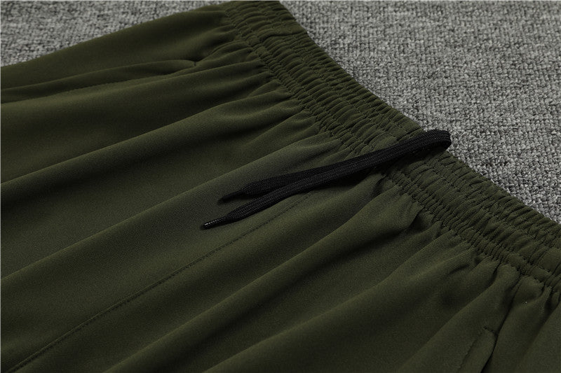 Barcelona Army Green Tracksuit