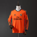 13/14 Real Madrid Second Away Long Sleeve Retro Jersey
