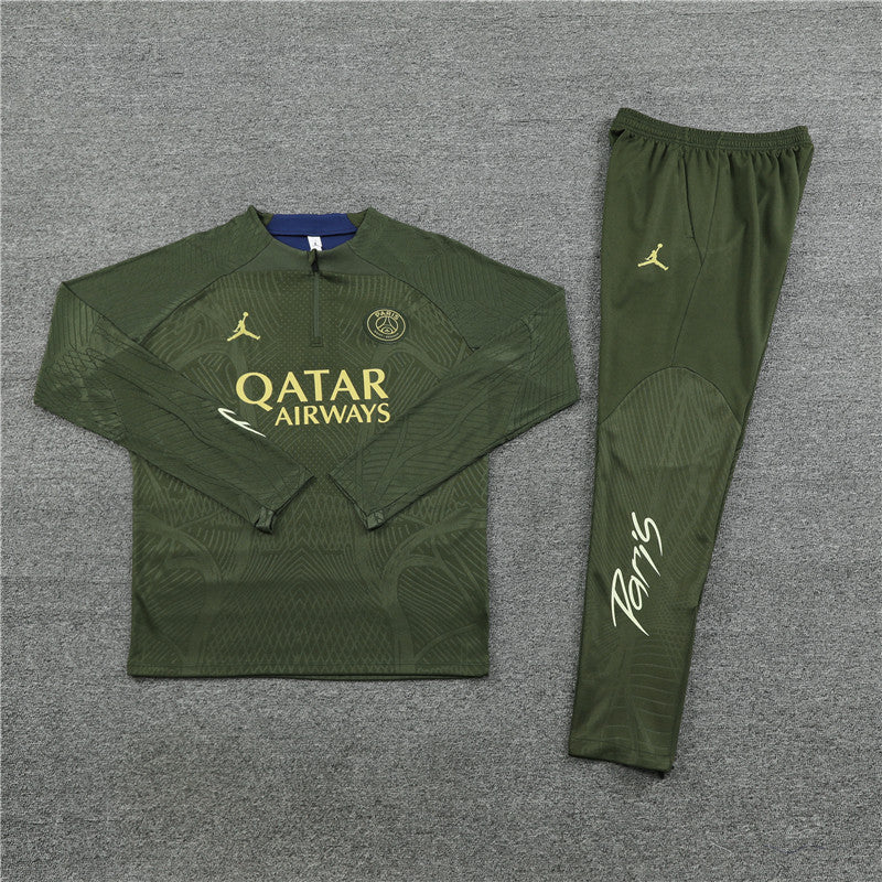 Jordan Paris Military Green Tracksuit