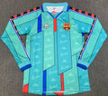 1996-97 Barcelona Away Long Sleeves Retro Jersey
