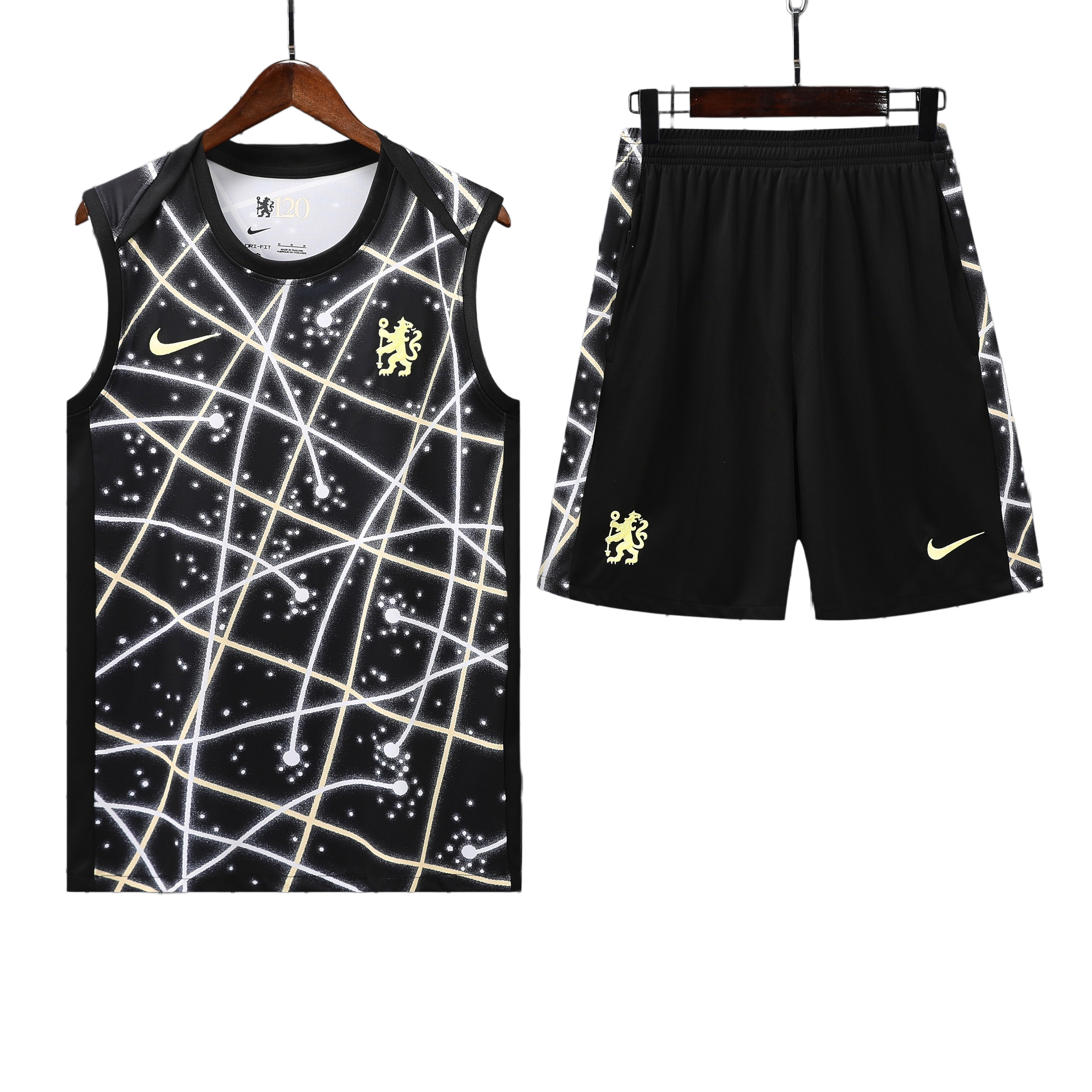 25/26 Chelsea Black Vest Kit