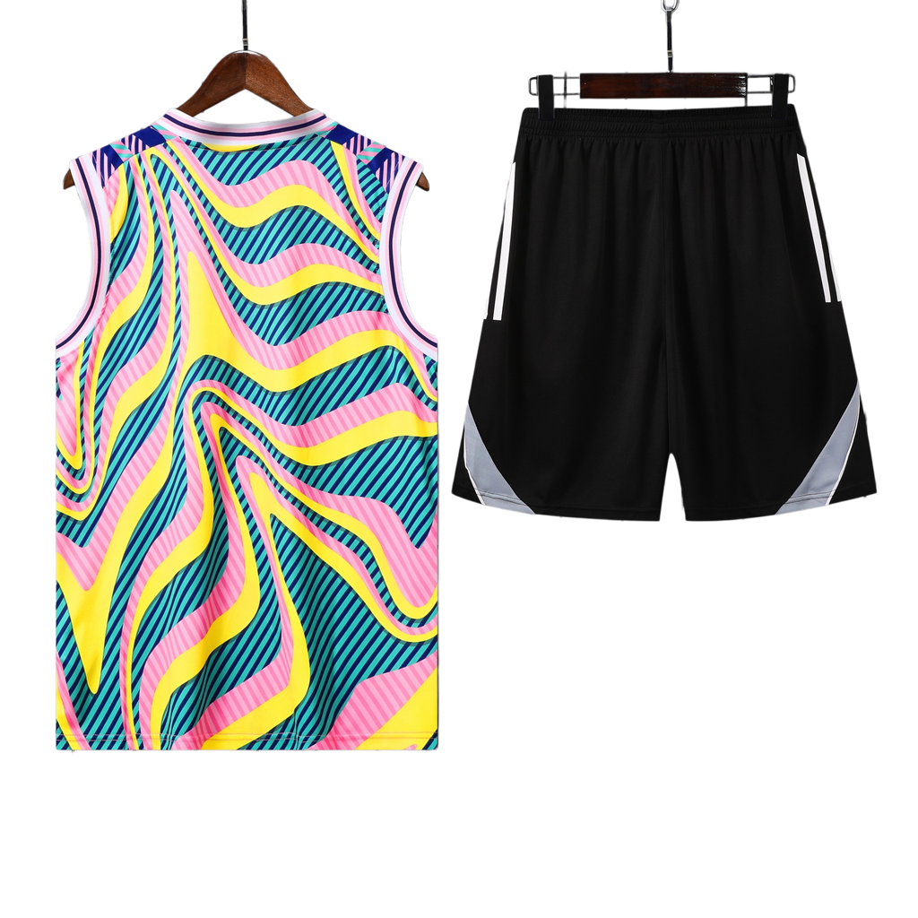 25/26 Real Madrid Mixed Color Vest Kit