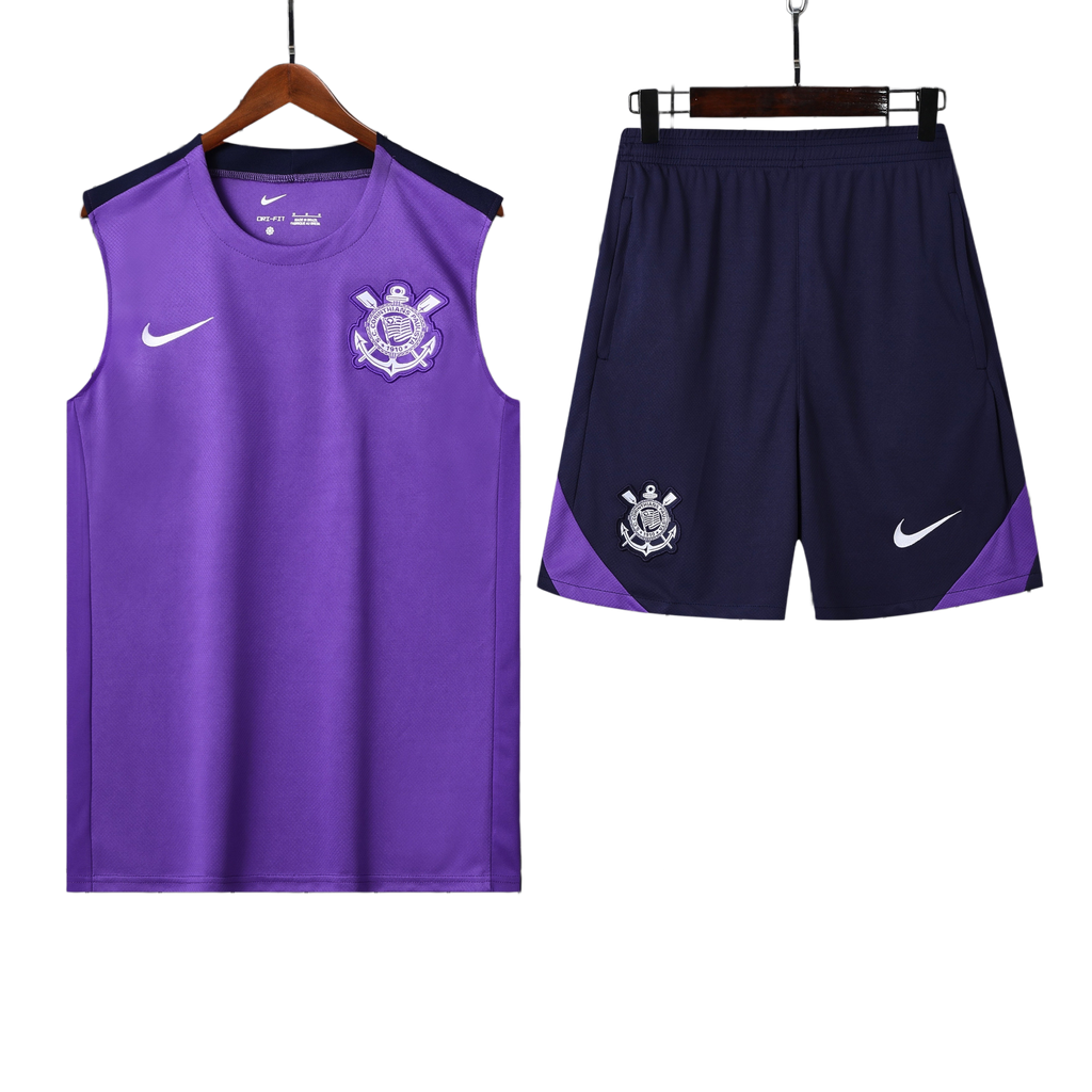 25/26 Corinthians Purple Vest Kit