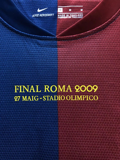 08/09 Barcelona Home Champions League Edition Retro Jersey