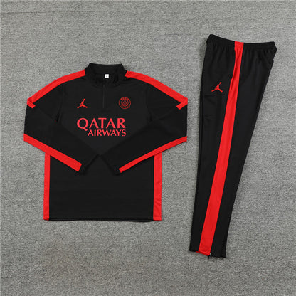 Jordan Paris Black Color Tracksuit