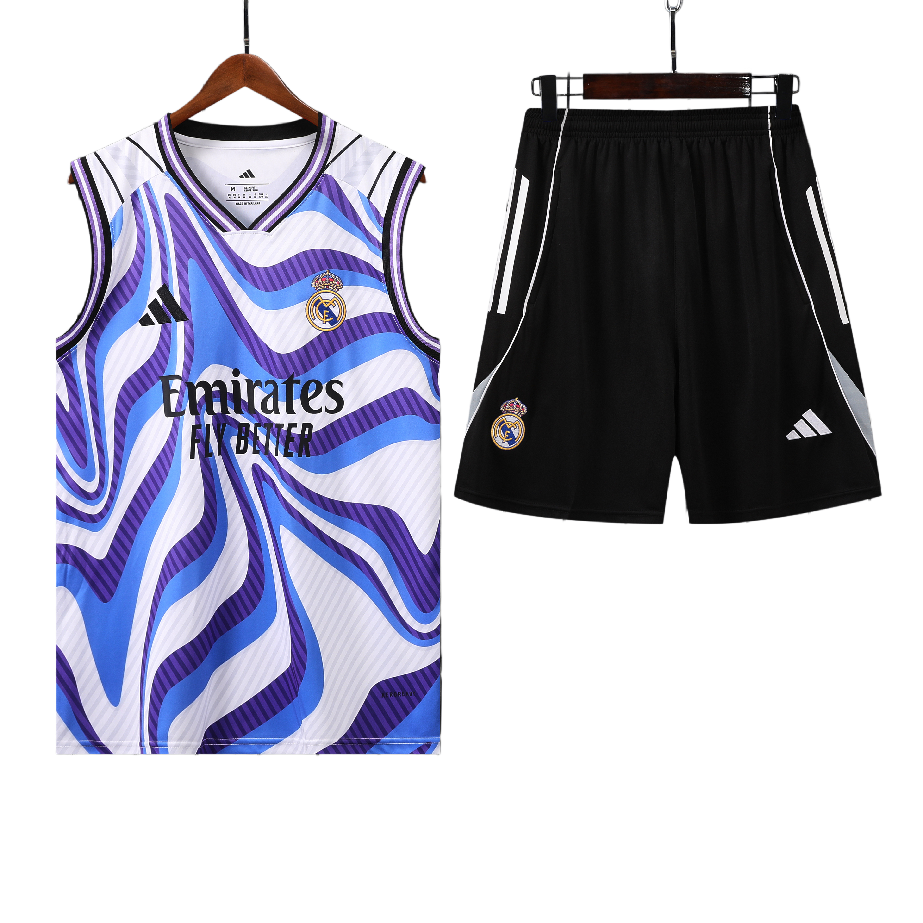 25/26 Real Madrid Mixed Color Vest Kit
