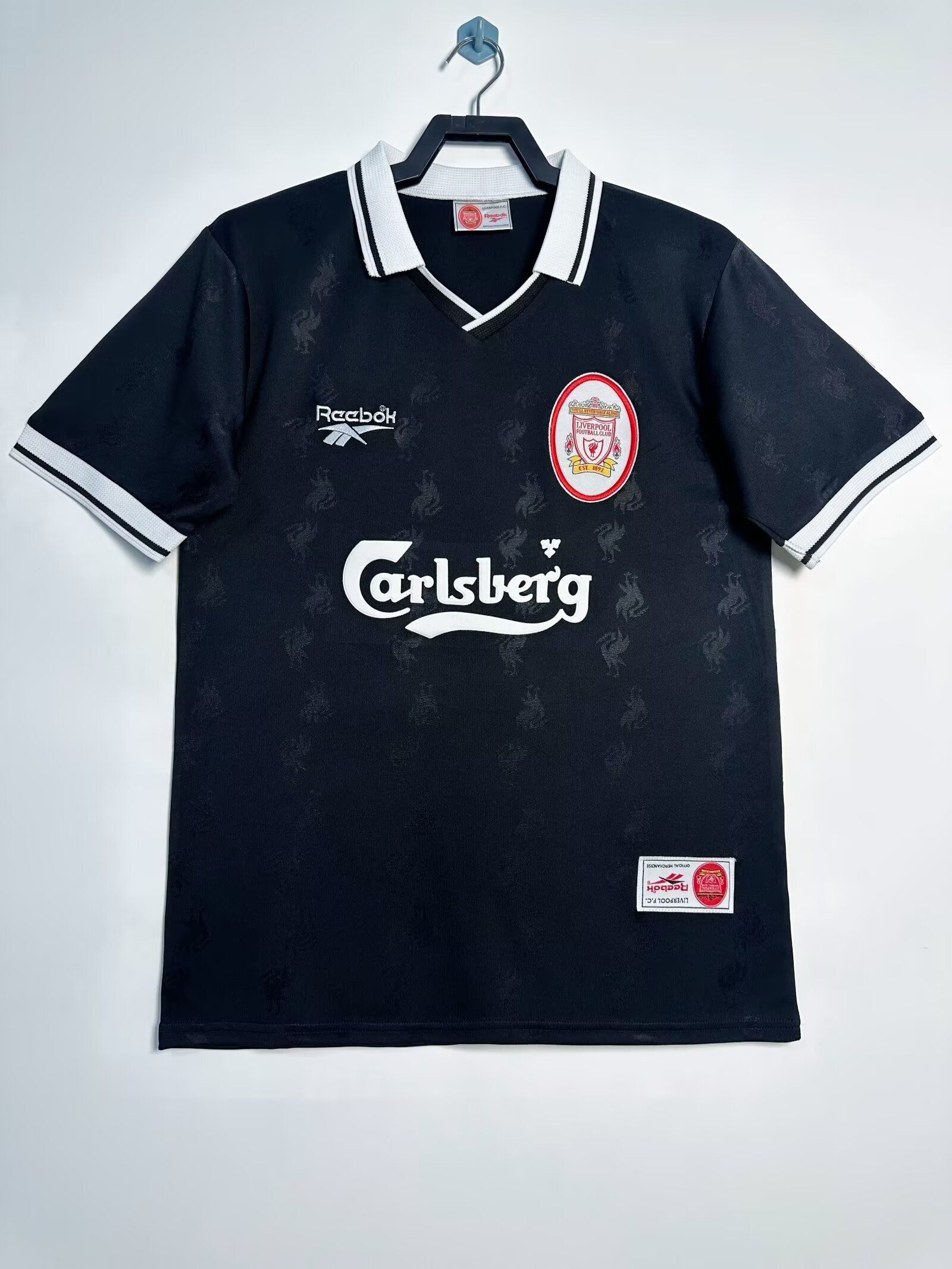 96/97 Liverpool Third Black Jersey