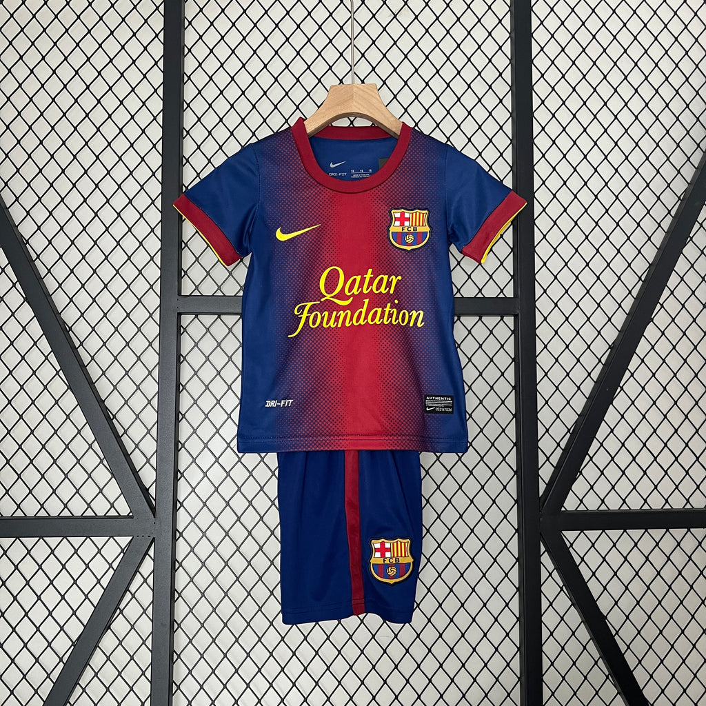 12/13 Barcelona Home Retro Kids Kit