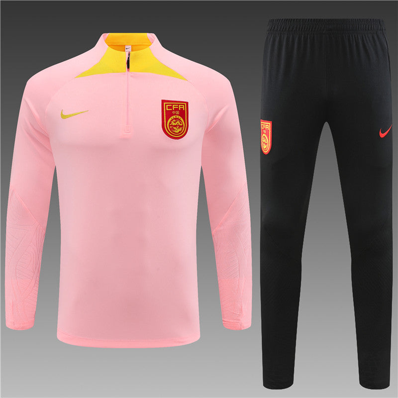 Chinese Team Pink Tracksuit