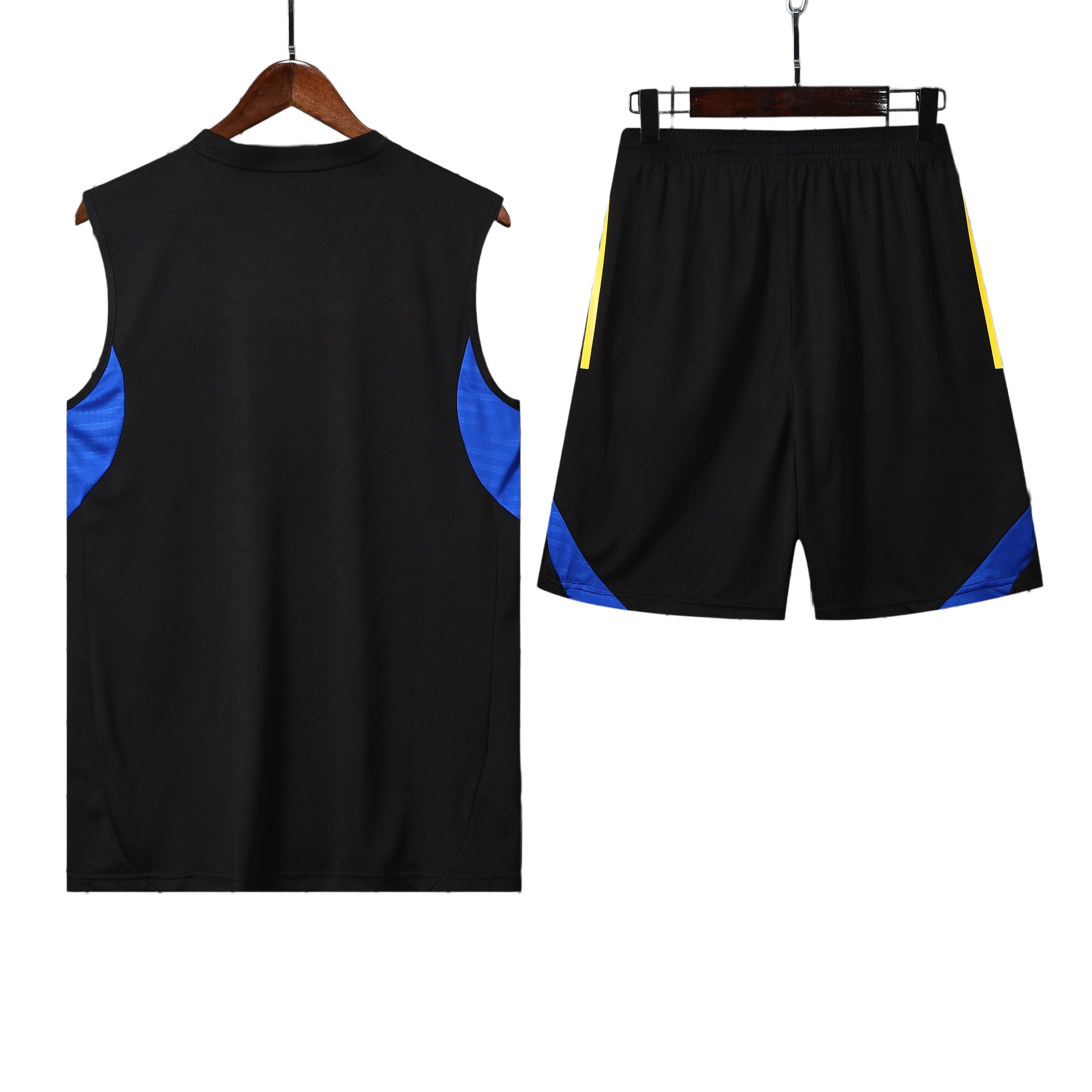 25/26 Manchester United Black Blue Vest Kit