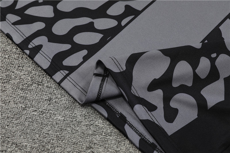 Jordan Paris Gray Black Camouflage Style Tracksuit