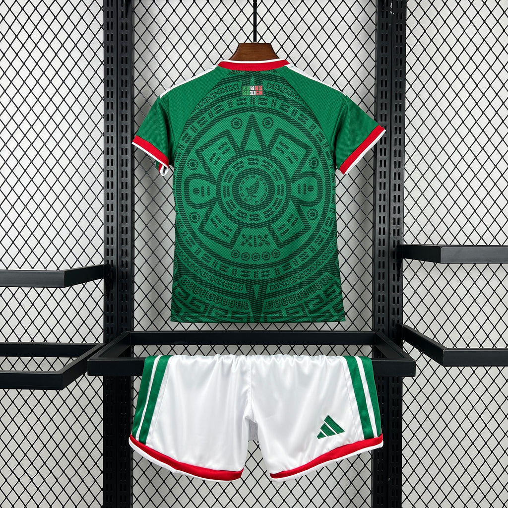 2026 World Cup Mexico Home Kids Kit