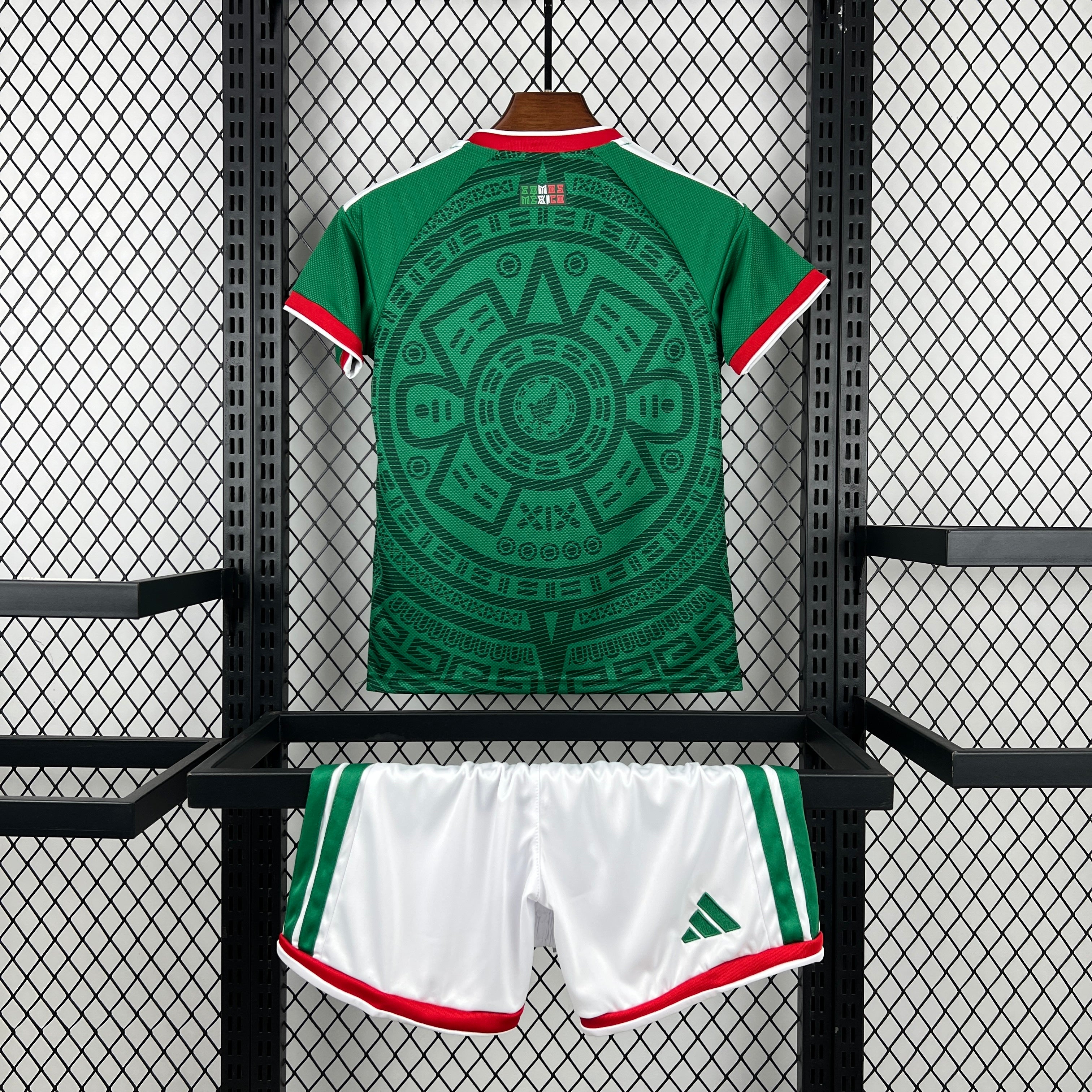 2026 World Cup Mexico Home Kids Kit
