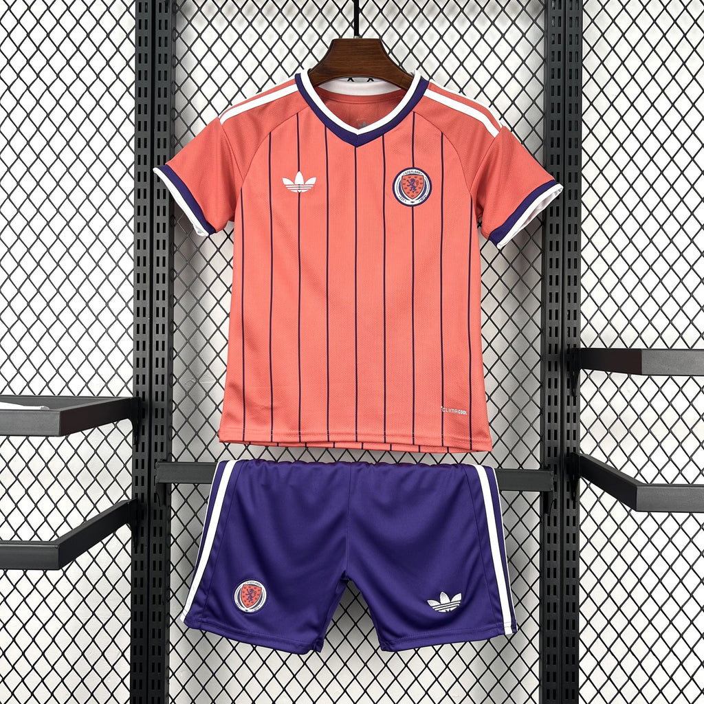 2026 World Cup Scotland Away Kids Kit