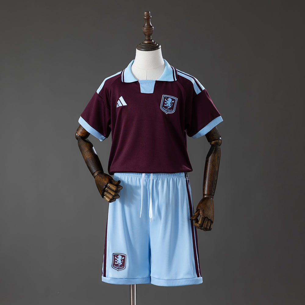 26/27 Aston Villa Home Kids Kit