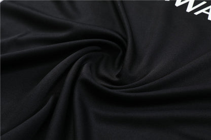 Paris Black Color Matching Tracksuit