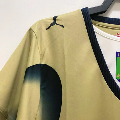 2006 Italy Goalkeeper Golden Retro Jersey