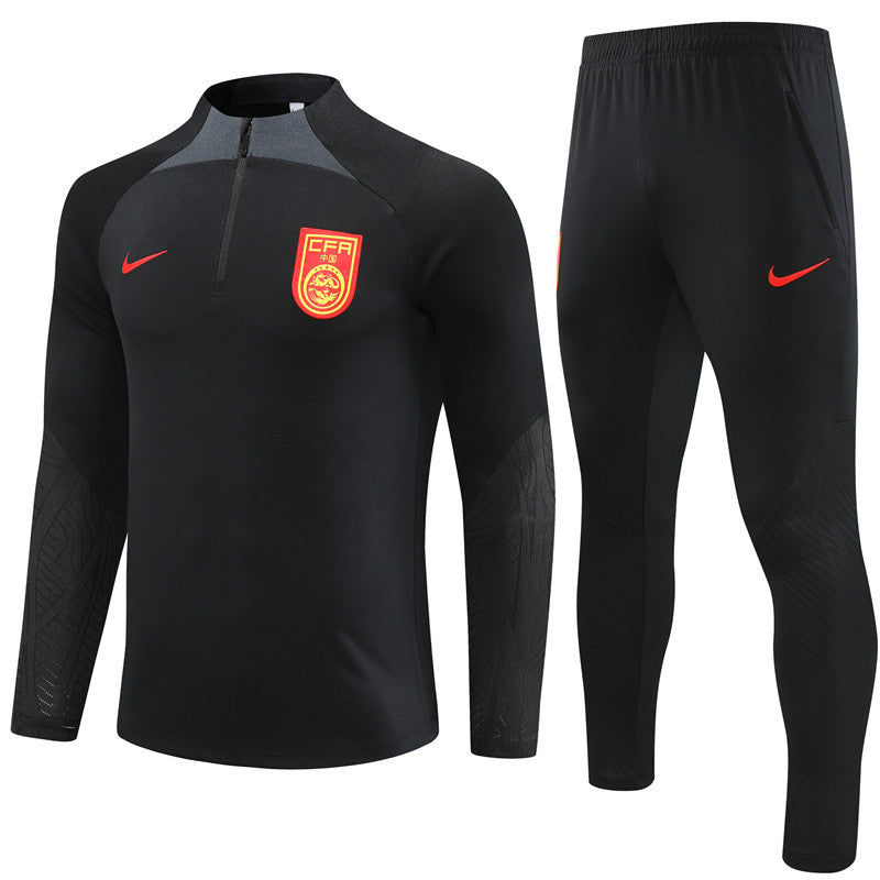 Chinese Team Black Tracksuit