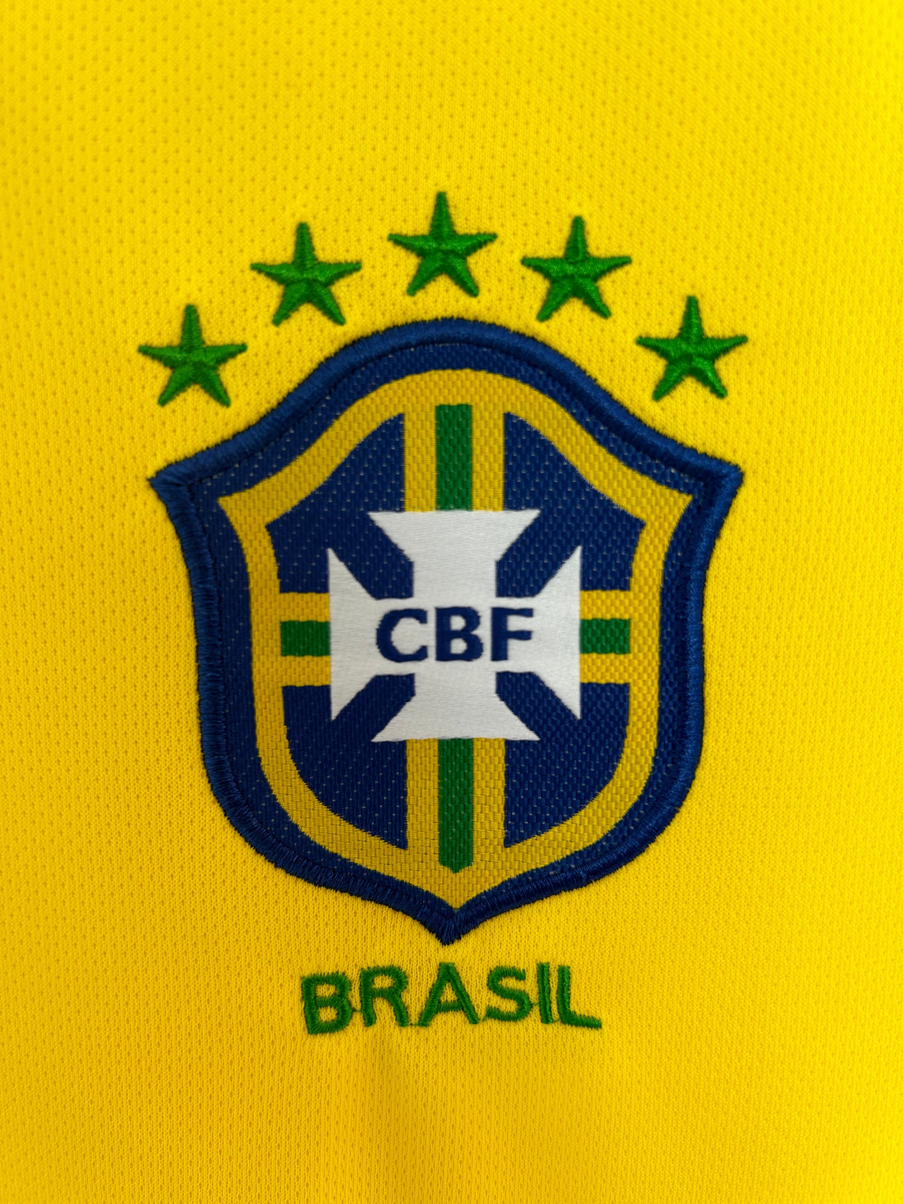 2004 Brazil Home Retro Jersey